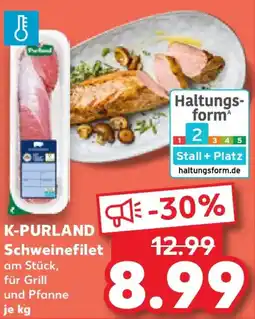 Kaufland K-PURLAND Schweinefilet Angebot