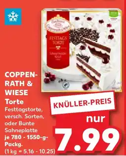 Kaufland COPPEN- RATH & WIESE Torte Angebot
