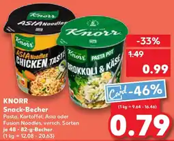 Kaufland KNORR Snack-Becher Angebot