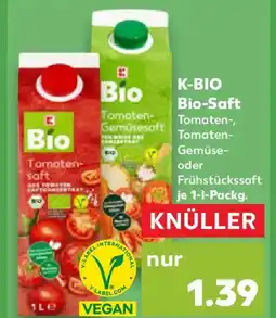 Kaufland K-BIO Bio-Saft Angebot