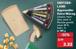 Kaufland SWITZER- LAND Appenzeller Extra-Würzig Angebot