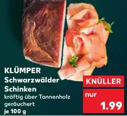 Kaufland KLÜMPER Schwarzwälder Schinken Angebot