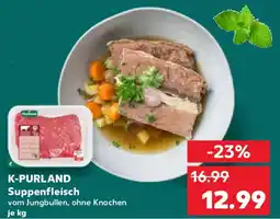 Kaufland K-PURLAND Suppenfleisch Angebot