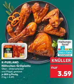 Kaufland K-PURLAND Hähnchen-Grillplatte Angebot