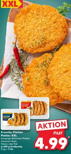 Kaufland Crunchy Chicken Patties XXL Angebot