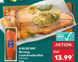Kaufland K-BLUE BAY Norweg. Lachsforellenfilet Angebot