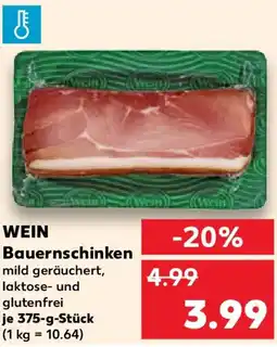 Kaufland WEIN Bauernschinken Angebot