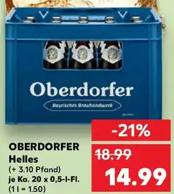 Kaufland OBERDORFER Helles Angebot