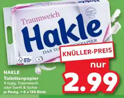 Kaufland HAKLE Toilettenpapier Angebot