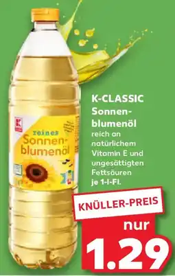 Kaufland K-CLASSIC Sonnenblumenöl Angebot