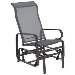 Netto Marken-Discount Outsunny Schaukelstühle pulverbeschichtetes Metall, Texteline Angebot