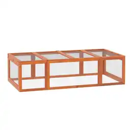 Netto Marken-Discount PawHut Kleintierstall Tannenholz, Metalldraht Angebot