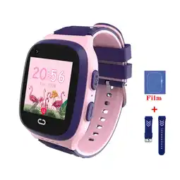 Netto Marken-Discount TPFNet Smart Watch für Kinder - IP67 - Silikon Armband - Android & IOS - Blau Angebot