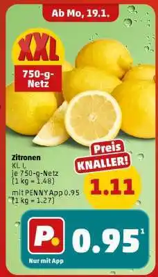 PENNY Zitronen Angebot