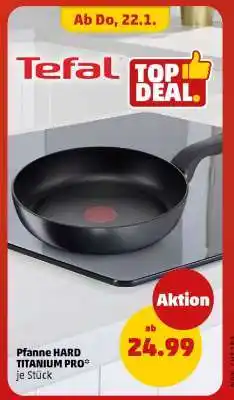 PENNY Pfanne HARD TITANIUM PRO Angebot