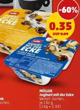 PENNY MÜLLER Joghurt mit der Ecke Angebot