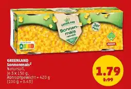 PENNY GREENLAND Sonnenmais² Angebot