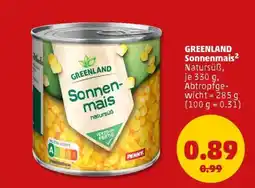 PENNY GREENLAND Sonnenmais Angebot
