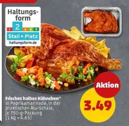 PENNY Frisches halbes Hähnchen Angebot