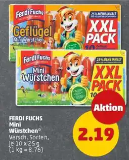 PENNY FERDI FUCHS Mini-Würstchen Angebot
