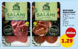 PENNY Billie Green Vegane Salami Angebot