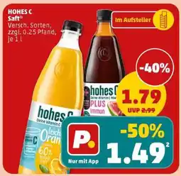 PENNY Hohes C Saft Angebot