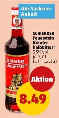 PENNY SCHIERKER Feuerstein Kräuterhalbbitter Angebot