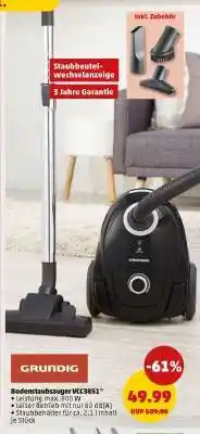 PENNY Bodenstaubsauger VCC 3851 Angebot