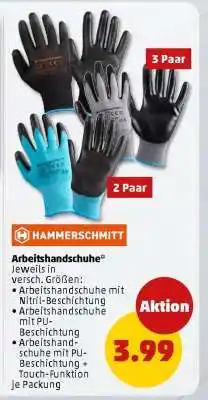PENNY Arbeitshandschuhe Angebot