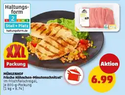 PENNY MÜHLENHOF Frische Hähnchen-Minuten-Schnitzel Angebot