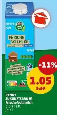 PENNY PENNY Zukunftsbauer Frische Vollmilch Angebot