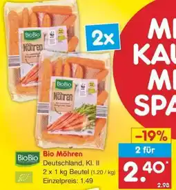 Netto Marken-Discount Bio-Möhren Angebot