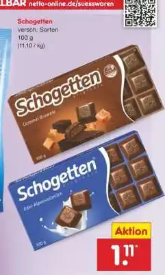 Netto Marken-Discount Schogetten Angebot
