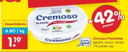 Netto Marken-Discount Cremoso Frischkäse Angebot
