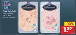 Netto Marken-Discount Wurst- Aufschnitt Angebot