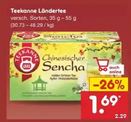 Netto Marken-Discount TEEKANNE Ländertee Angebot