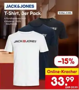 Netto Marken-Discount T-Shirt 3er-Pack Angebot