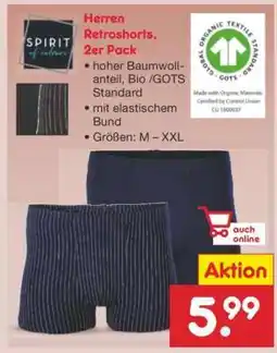 Netto Marken-Discount Herren Retroshorts, 2er Pack Angebot