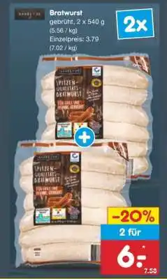 Netto Marken-Discount Bratwurst Angebot