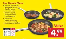 Netto Marken-Discount Blue Diamond Pfanne Angebot