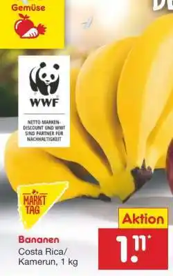Netto Marken-Discount Bananen Angebot