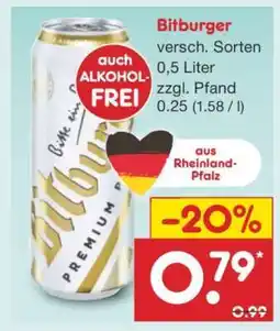 Netto Marken-Discount BITBURGER Angebot