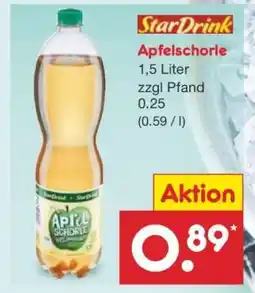 Netto Marken-Discount Apfelschorle Angebot