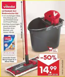 Netto Marken-Discount Vileda ULTRAMAX 2in1 Bodenwischer-Set Angebot