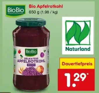 Netto Marken-Discount Bio-Apfelrotkohl Angebot