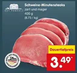Netto Marken-Discount Schweine-Minutensteaks Angebot