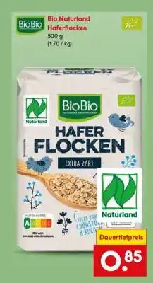 Netto Marken-Discount Bio Naturland Haferflocken Angebot