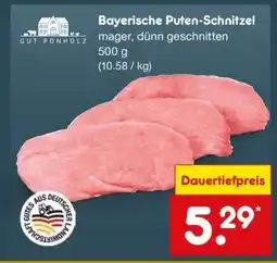 Netto Marken-Discount Bayerische Puten-Schnitzel Angebot