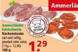 Multi Markt Ammerländer Edelschwein Nackensteaks Angebot