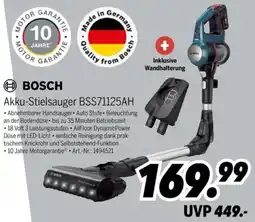 MEDIMAX BOSCH Akku-Stielsauger BSS71125AH Angebot